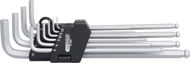 KS Tools 151.3200 jeu de clés mâles 6 pans tête sphérique