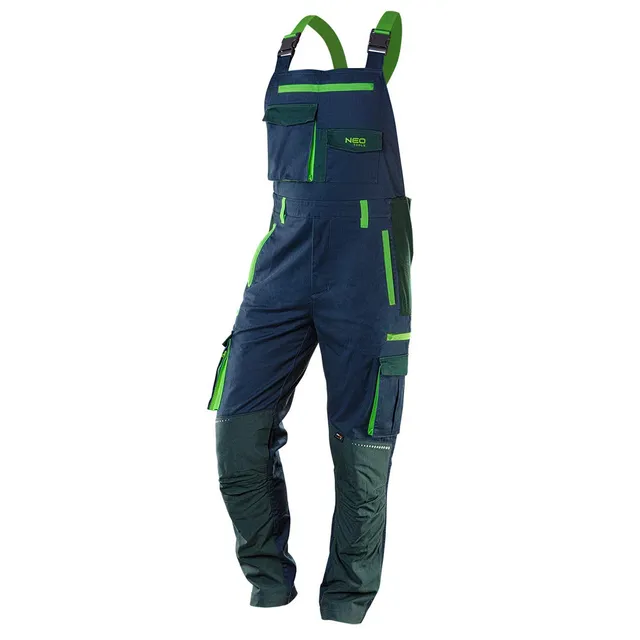 NEO TOOLS salopette de travail bleue taille L poches multiples