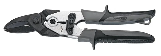 Teng Tools cisaille tôle 10" coupe droite acier forgé