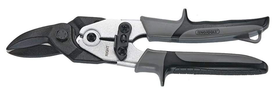 Teng Tools cisaille tôle 10" coupe droite acier forgé