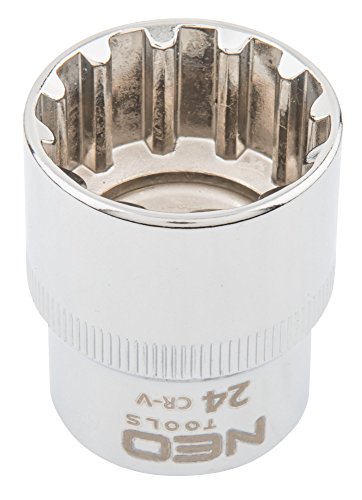 NEO TOOLS 08-596 douille 1/2" 24 mm spline