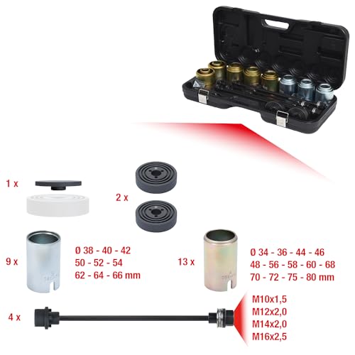 KS Tools 700.1550 jeu montage roulements joints bagues