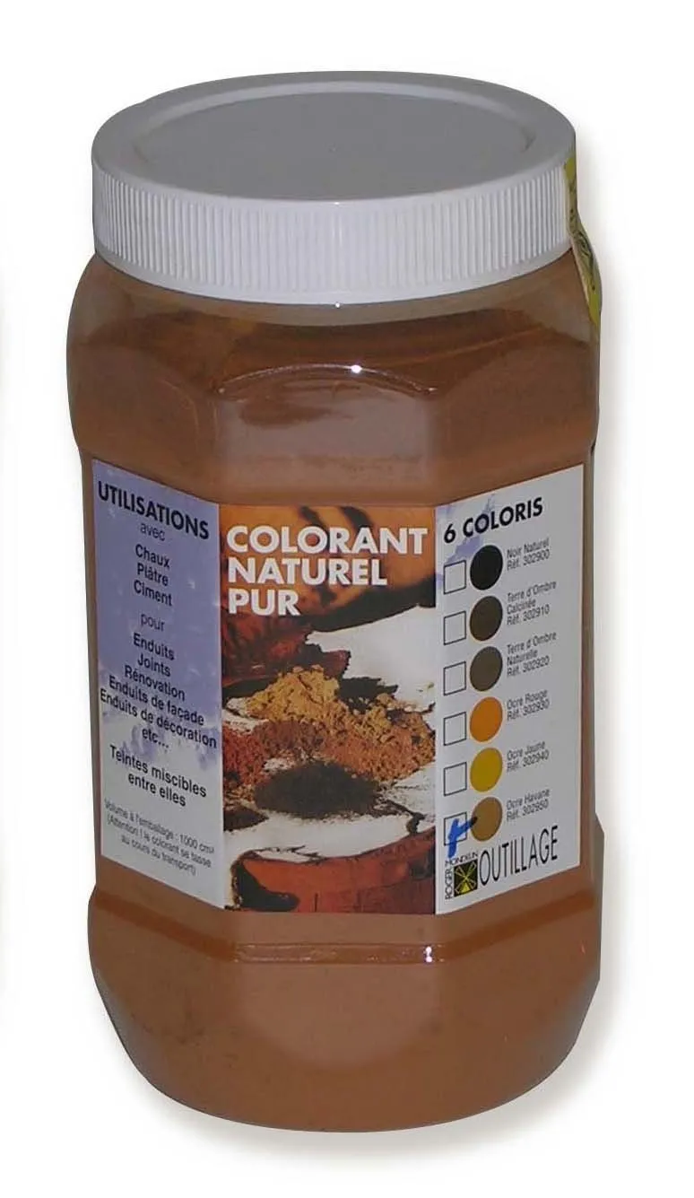 Mondelin colorant oxyde noir naturel maçonnerie