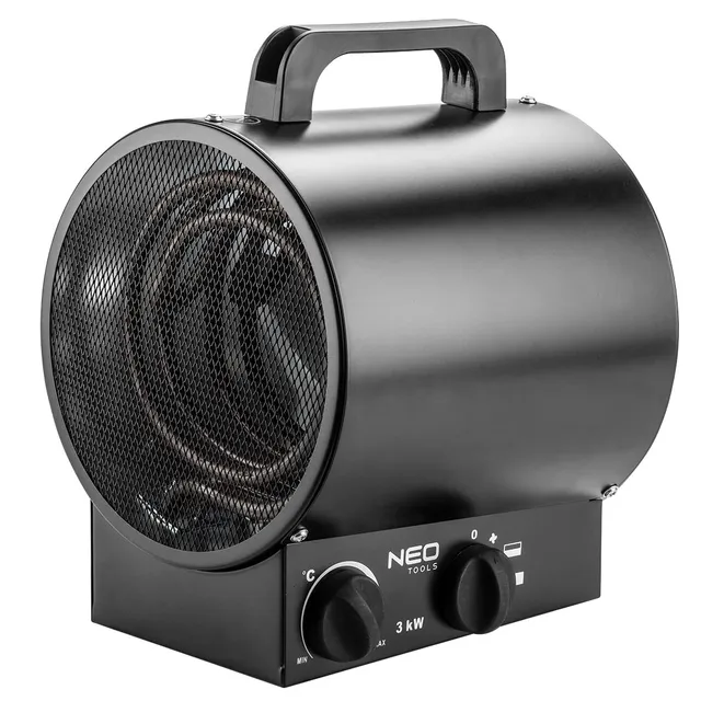 NEO TOOLS chauffage industriel inox 2 kW acier électrique