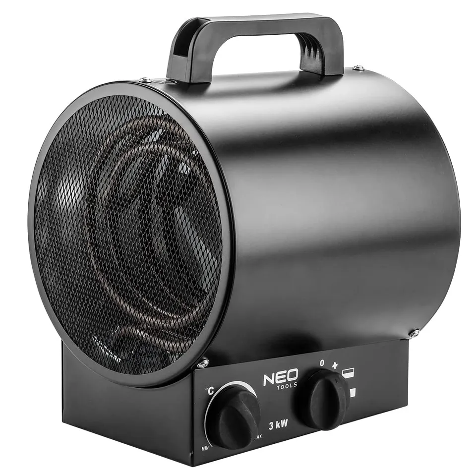 NEO TOOLS chauffage industriel inox 2 kW acier électrique