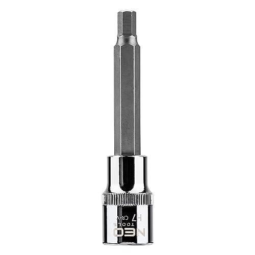 NEO TOOLS 08-782 douille embout 1/2" H7 x 100 mm longue