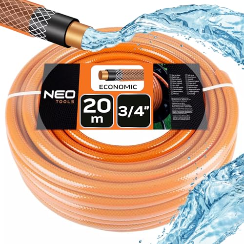 NEO TOOLS tuyau d'arrosage PVC renforcé jardin