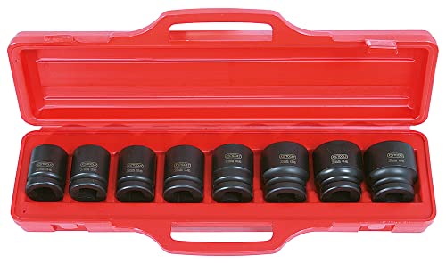 KS Tools 515.0208 coffret douilles à chocs 3/4" 8 pièces chrome-molybdène