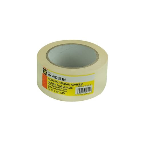 Mondelin ruban masquage papier blanc 25mm lot 18