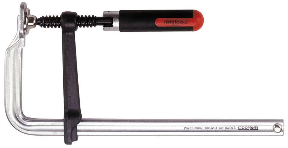 Teng Tools serre-joint en F 160x80 mm poignée pivotante