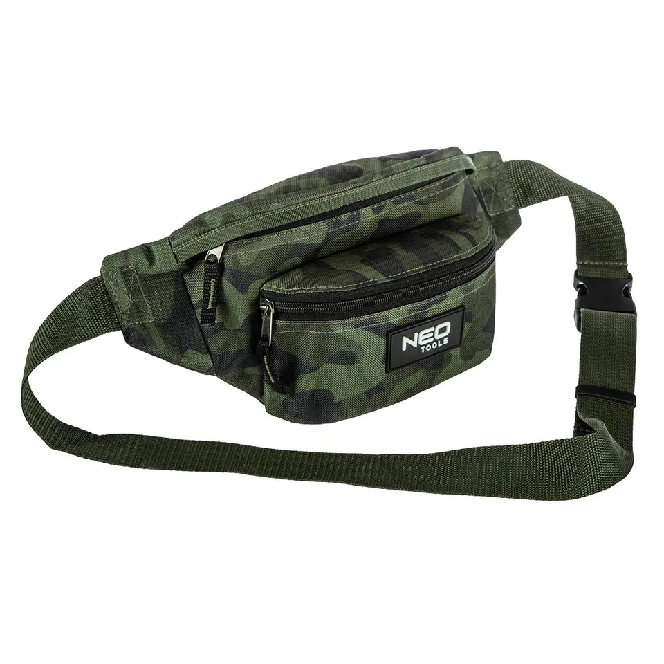 NEO TOOLS Camo sac banane artisan polyester 3 poches