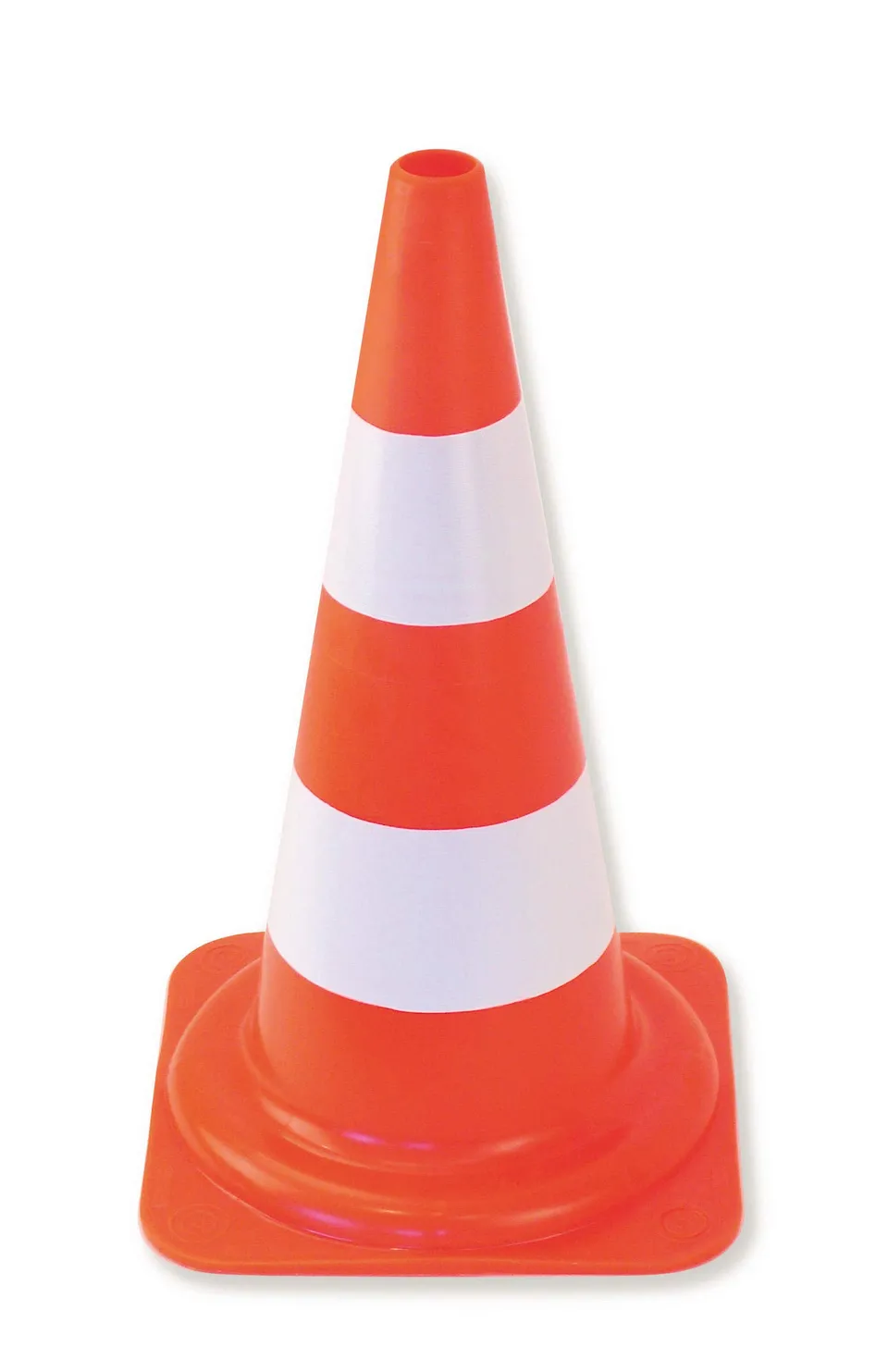 Mondelin Cône de signalisation 50 cm orange chantier