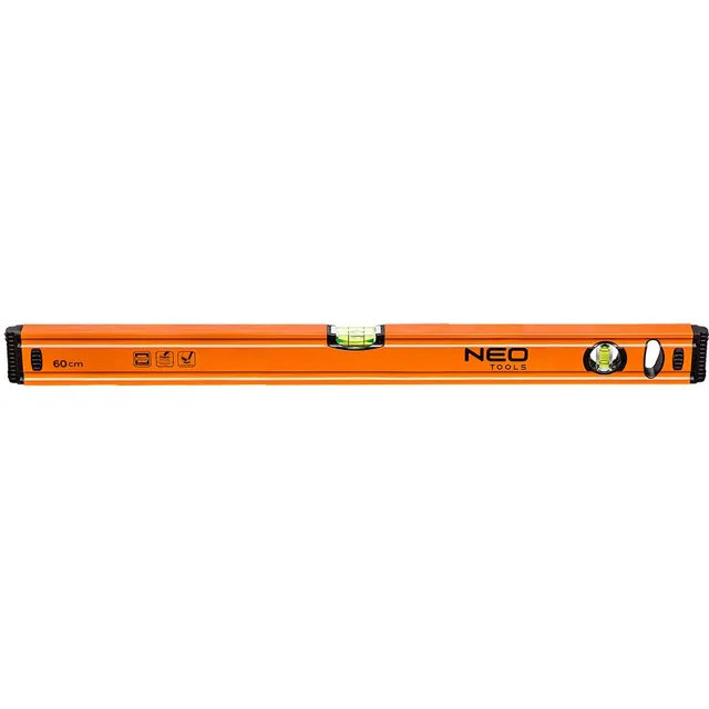 NEO TOOLS 71-062 niveau à bulle alu 60 cm 2 fioles