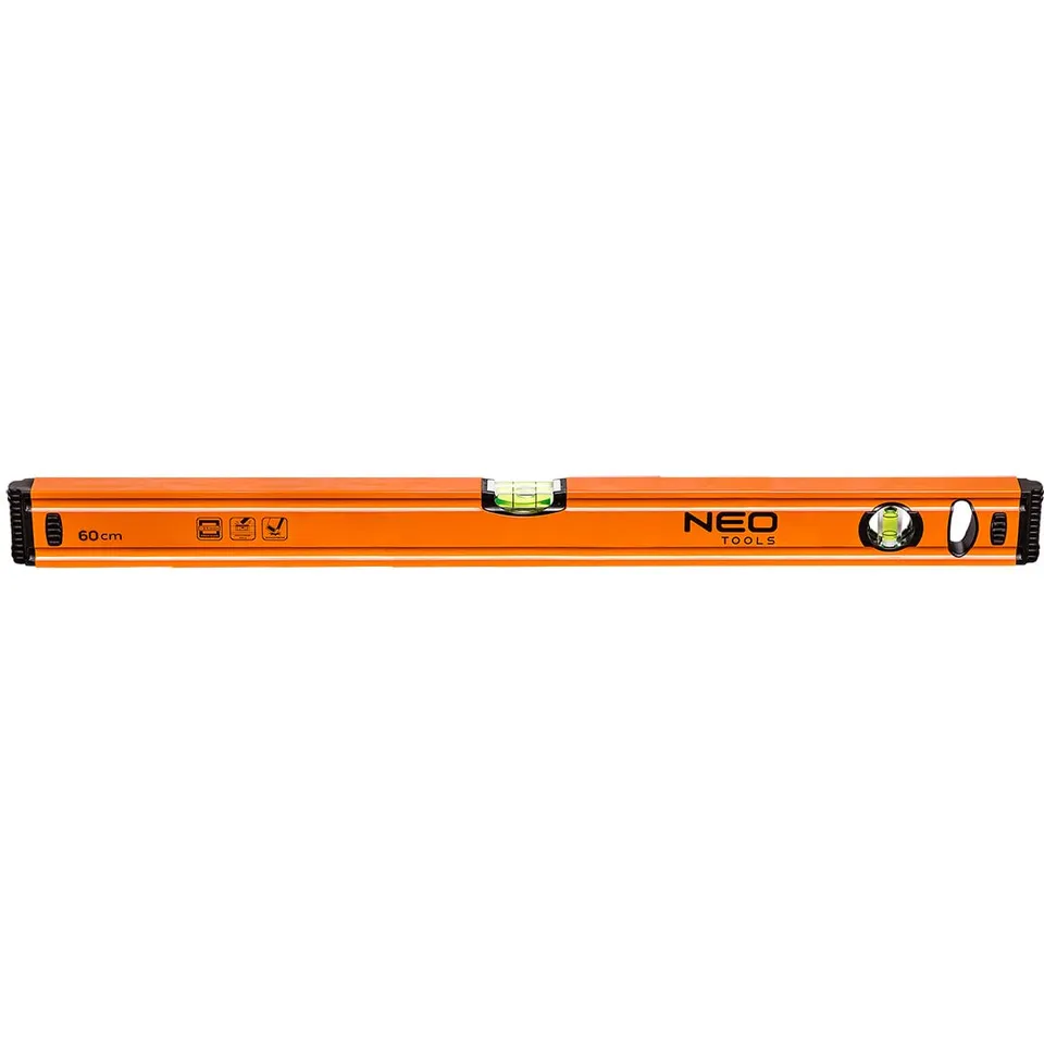 NEO TOOLS 71-062 niveau à bulle alu 60 cm 2 fioles