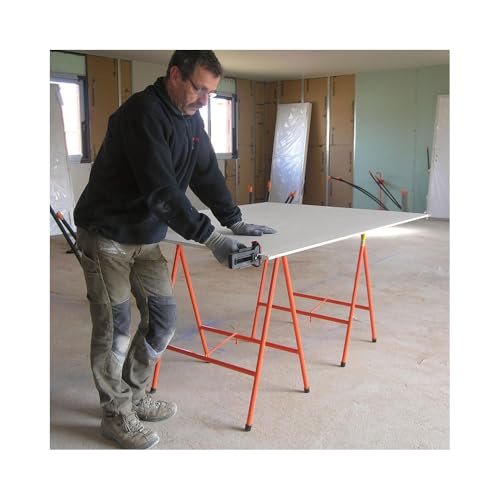 MOB MONDELIN tréteaux pliants 80 cm 300 kg paire
