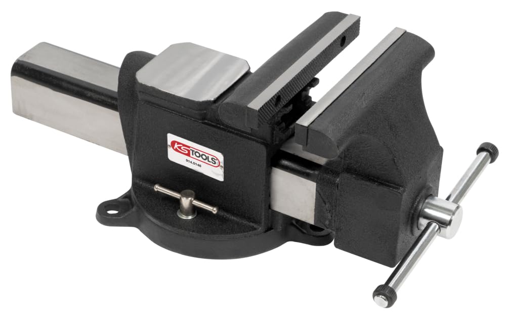 KS Tools 914.0144 étau mors parallèles 100 mm tournant
