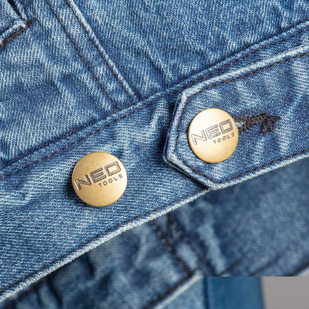 NEO TOOLS veste en jean homme bleu denim taille L