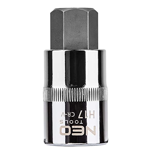 NEO TOOLS 08-777 Douille tournevis 1/2" H17 chrome-vanadium