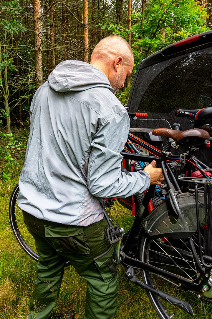 NEO TOOLS veste coupe-vent running réfléchissante XL capuche