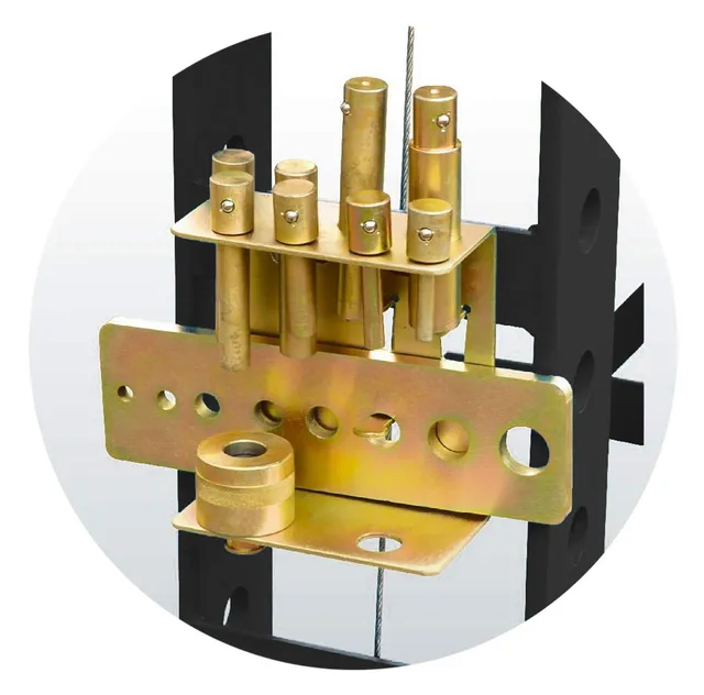 KS Tools 160.0129 kit poinçons presse hydraulique 8 pcs