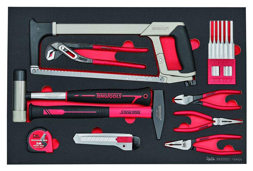 Teng Tools FOAM4X4 coffret outils 25 pièces