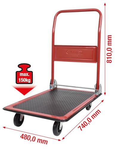 KS Tools 800.0015 chariot plateforme pliant 150 kg