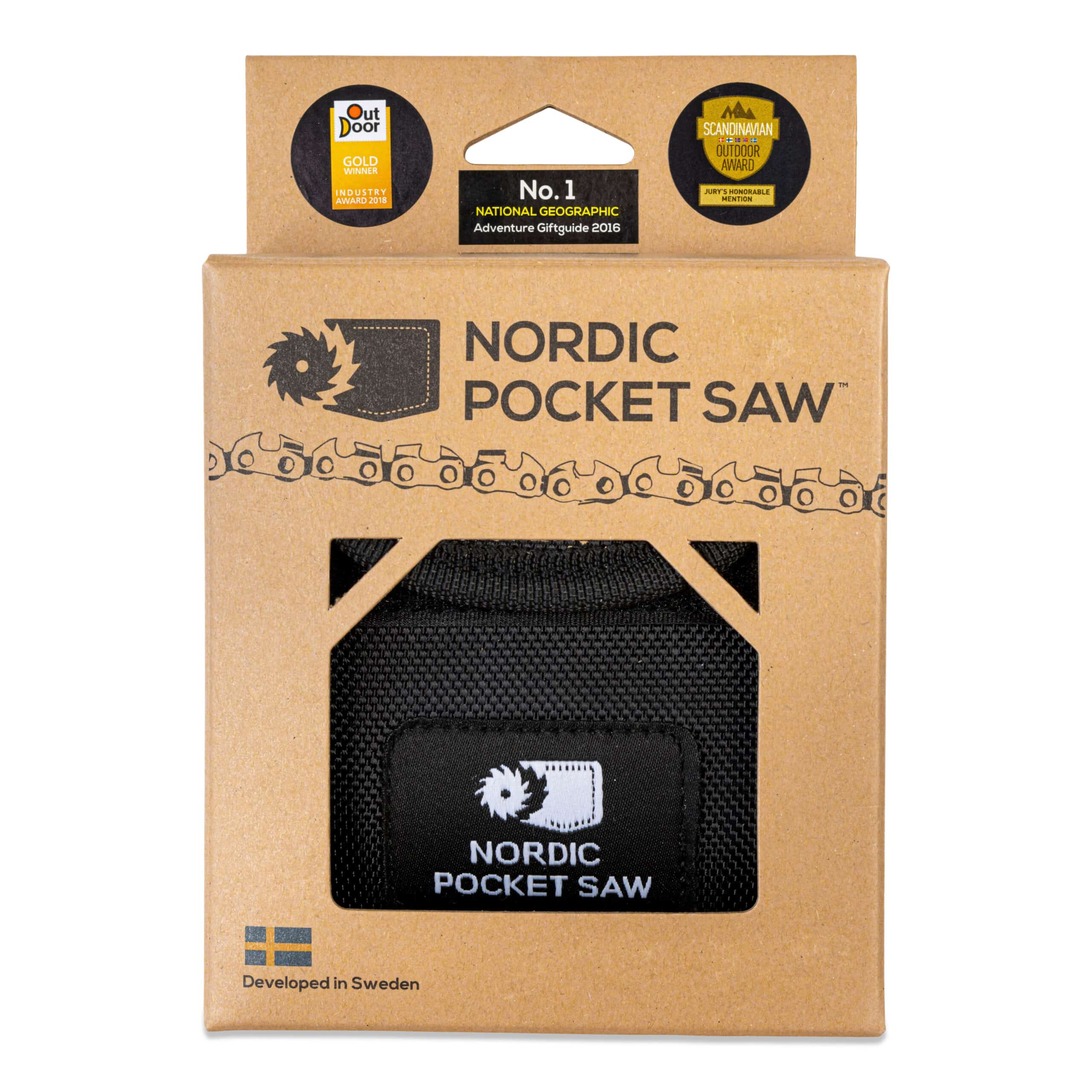 Nordic Pocket Saw Original scie de poche orange