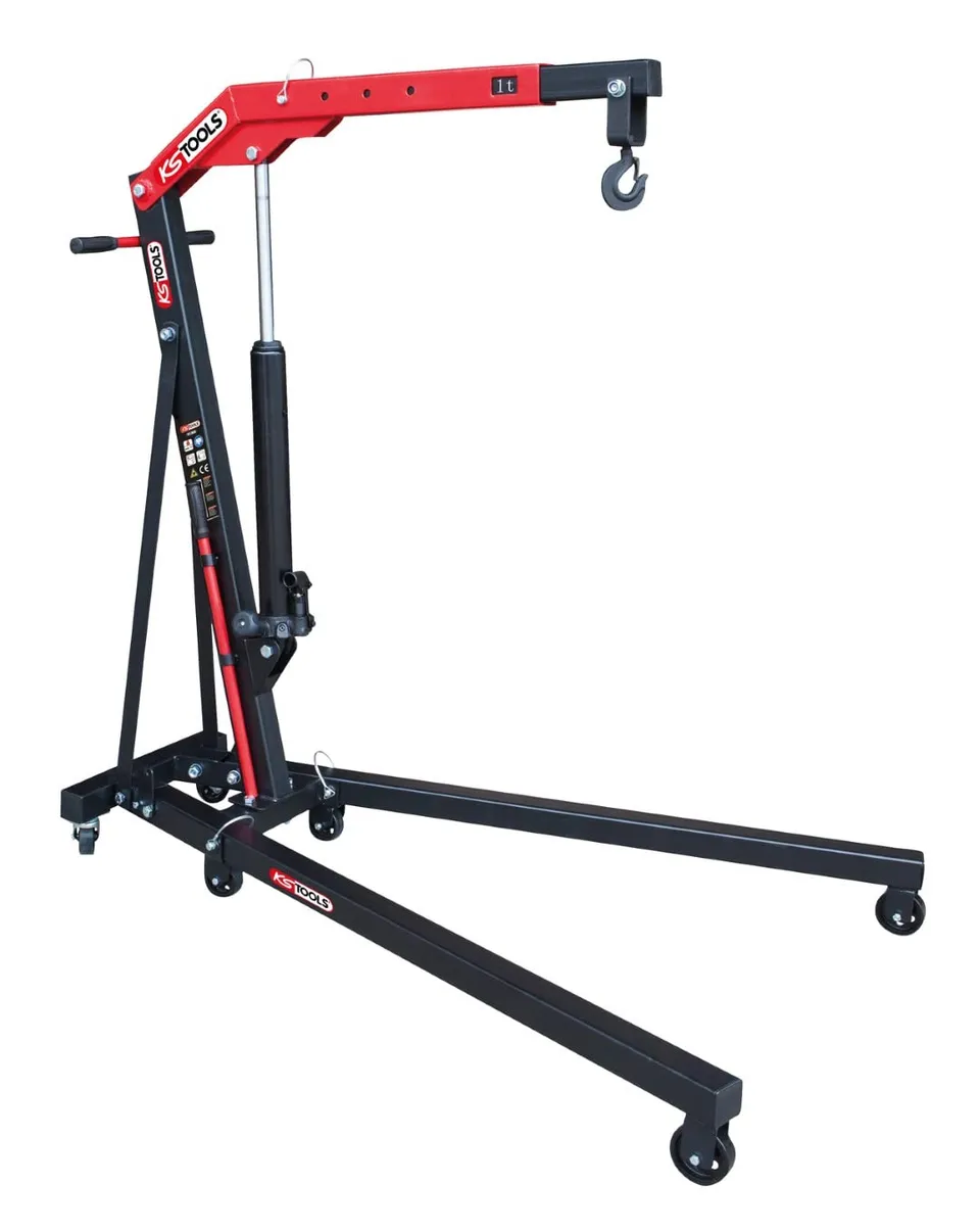 KS Tools 161.0020 grue mobile pliante 1 t chèvre atelier