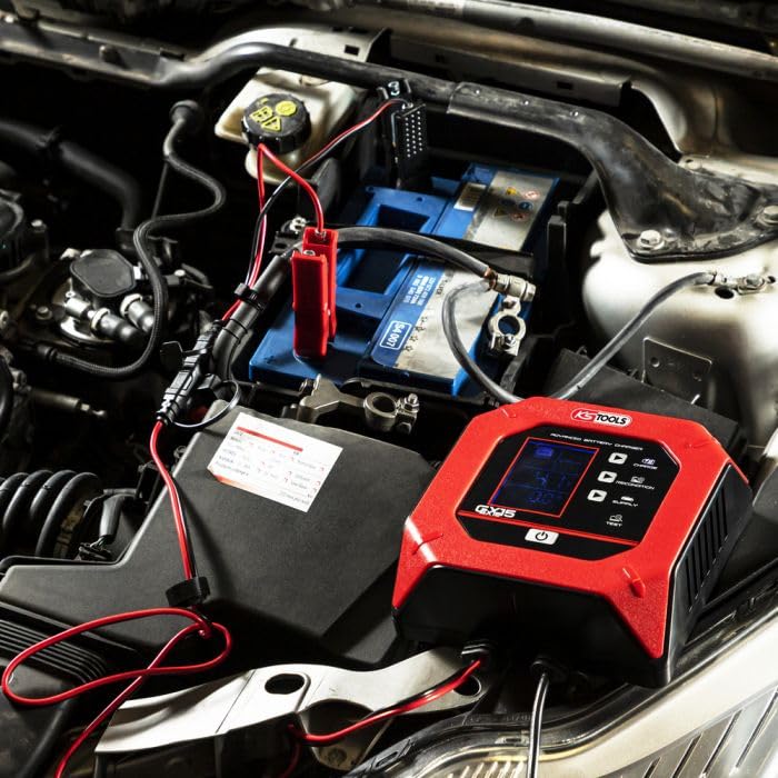 KS Tools 550.1765 chargeur batterie 12V 2A maintien