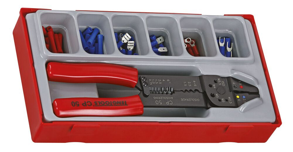 Teng Tools TT1 coffret pince à sertir 121 pièces