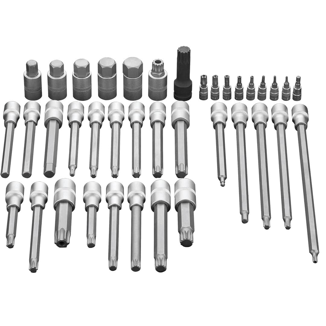 NEO TOOLS 08-710 coffret douilles embouts 38 pcs 1/2 1/4