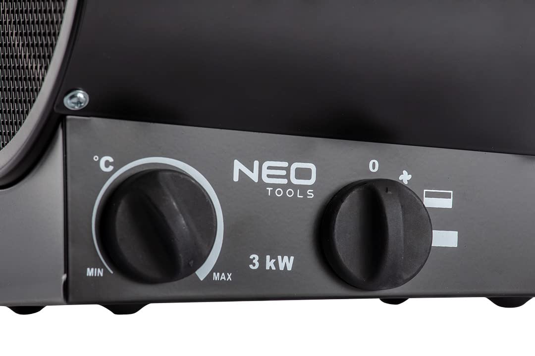 NEO TOOLS chauffage industriel inox 2 kW acier électrique
