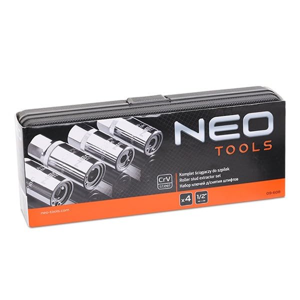 NEO TOOLS extracteur goujons 4 pièces à rouleaux