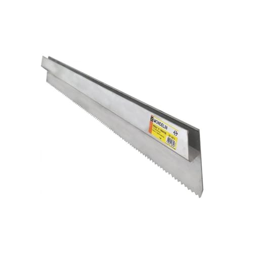 Mondelin règle crantée profil H alu 1 m lot de 2