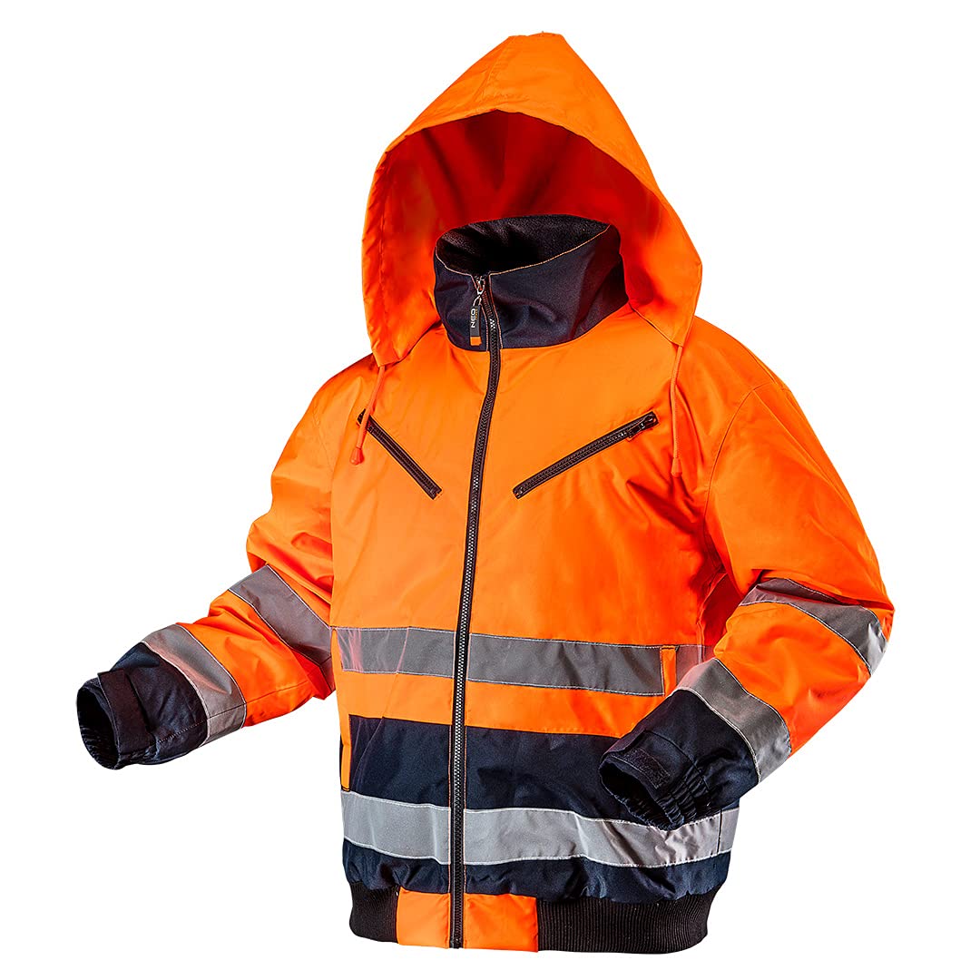 NEO Tools Parka Travail Jaune Fluo Homme