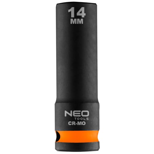 NEO TOOLS douille à choc longue 1/2" 14 mm Cr-Mo