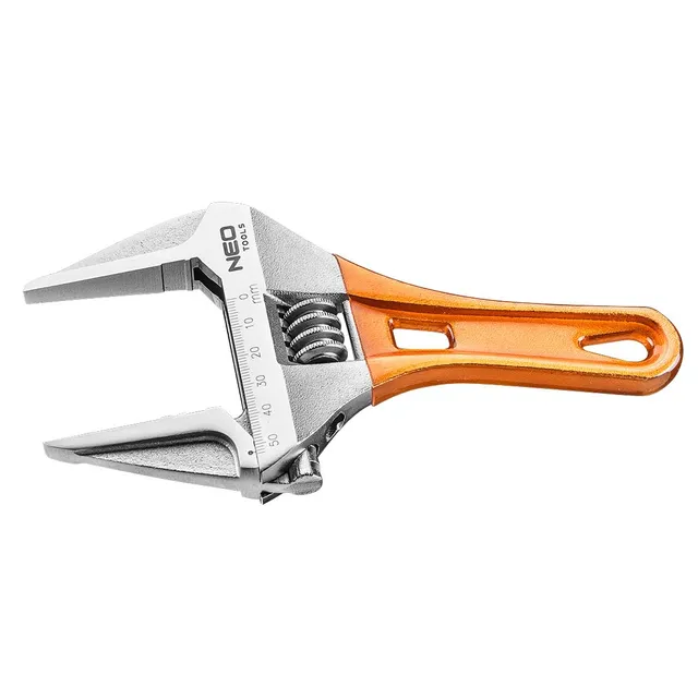 NEO TOOLS clé à molette courte 185 mm 0-53 mm