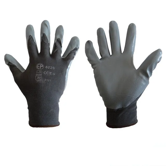 Mondelin Gants Polyamide Nitrile Taille 10 gants chantier