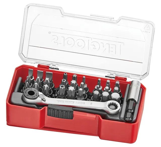 Teng Tools Coffret embouts mixtes 29 pièces clip ceinture