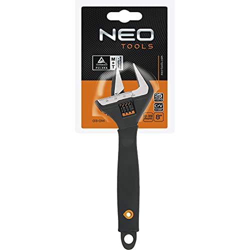 NEO TOOLS 03-014 clé à molette 200 mm acier forgé