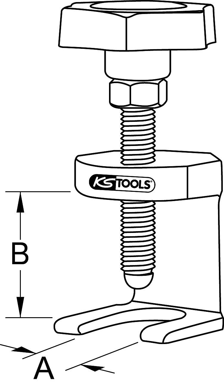 KS Tools 700.1193 extracteur essuie-glace type 1