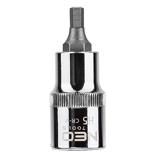 NEO TOOLS 08-770 douille Allen H5 1/2" 55 mm CrV