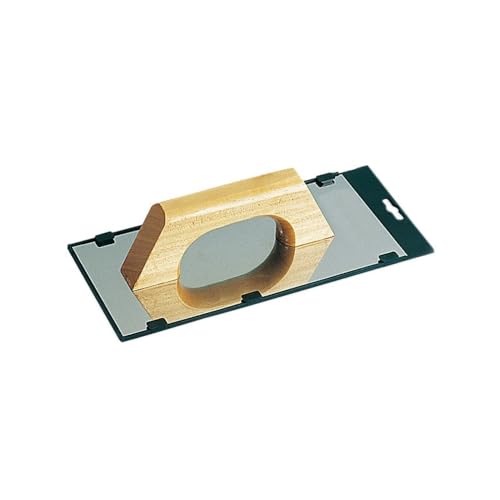 Mondelin platoir inox 30x14 cm poignée bois espagnol