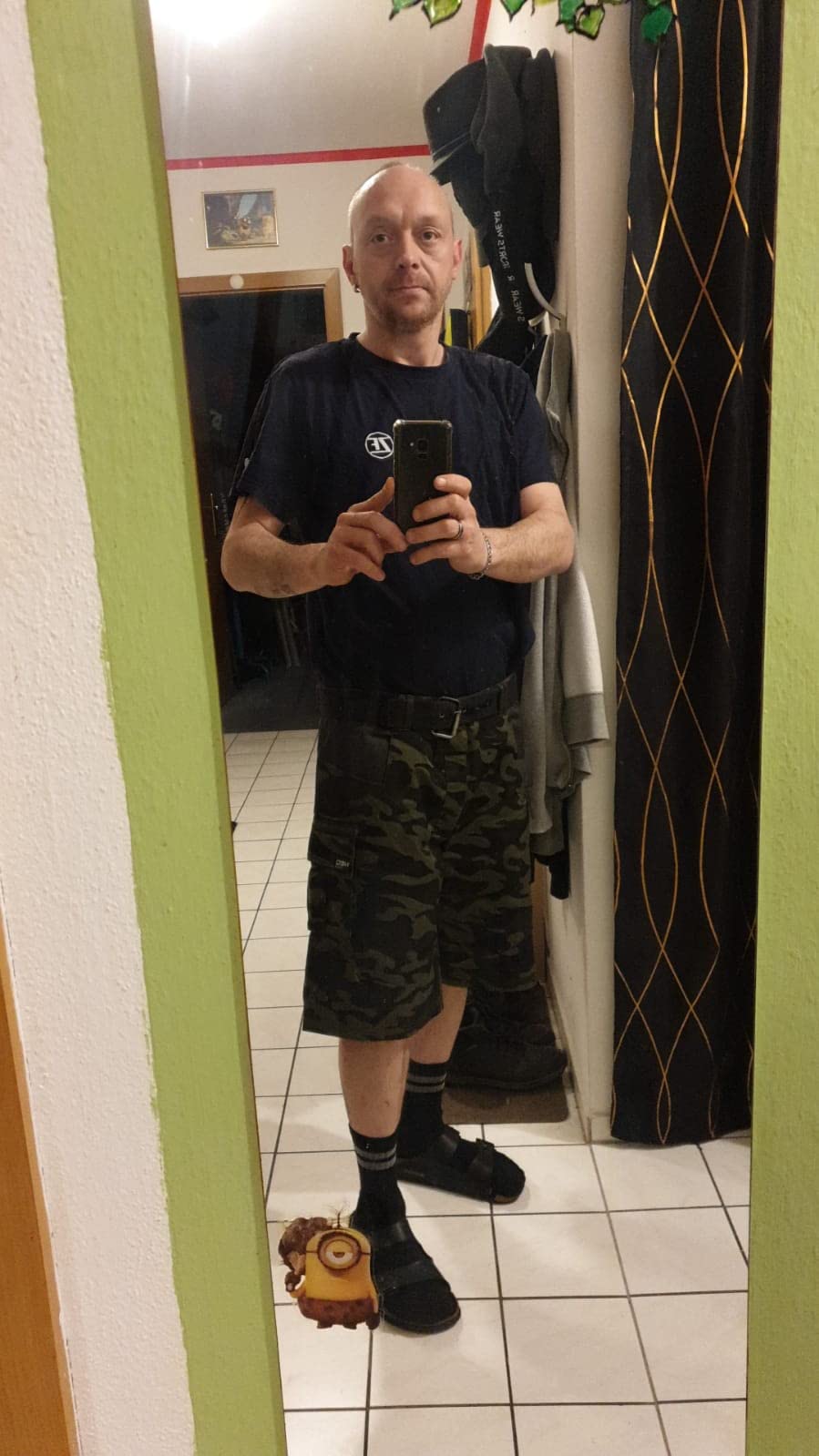 NEO Tools pantalon court travail camo coton renforcé