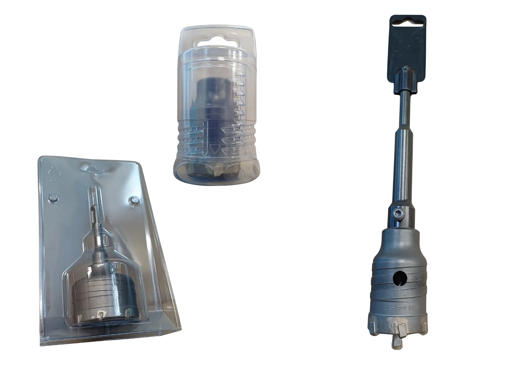 Guillet Record M16 porte-trépan + foret centreur carbure
