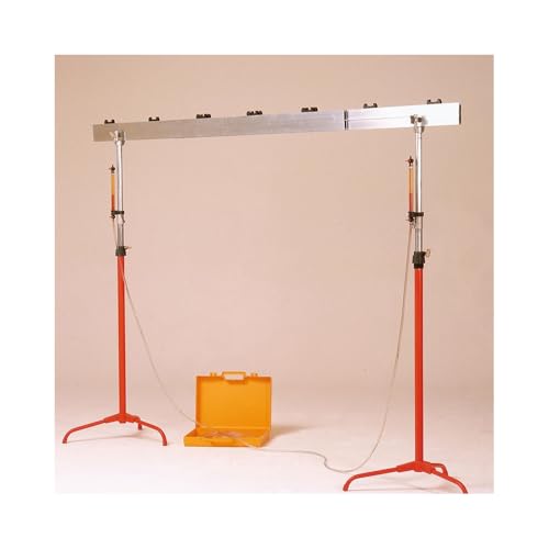 Mondelin Coffret Niveau à Eau Fioles 10 cm Tuyau 20 m