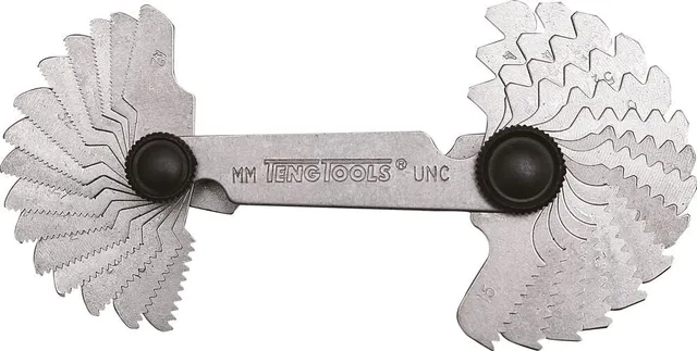Teng Tools jauge de filetage MM/UNC 0,25-6,0 mm