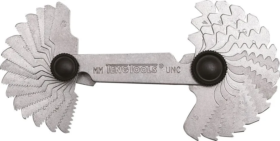 Teng Tools jauge de filetage MM/UNC 0,25-6,0 mm