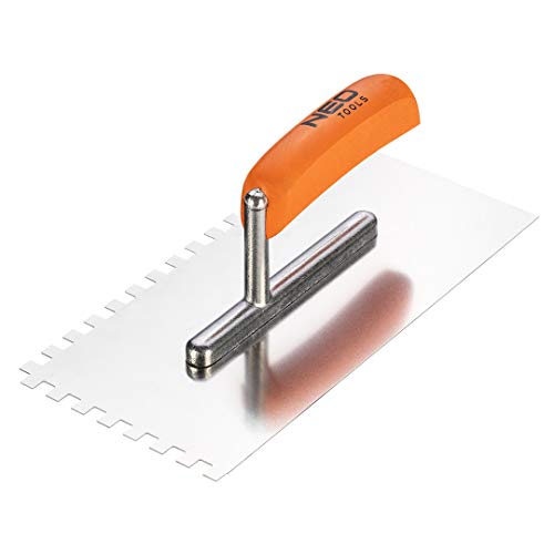NEO TOOLS Truelle Dentelée 8x8x8 mm manche hêtre