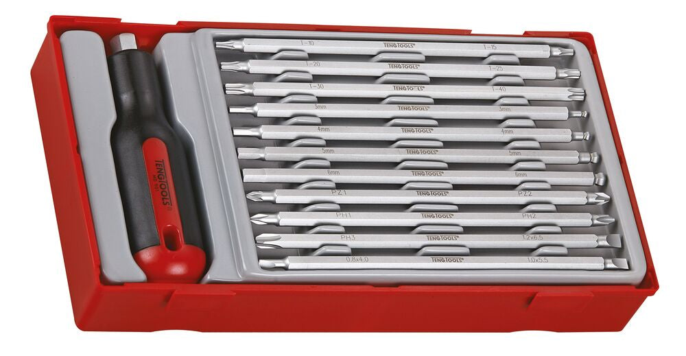 Teng Tools TT1 jeu lames tournevis 12 pièces mixte